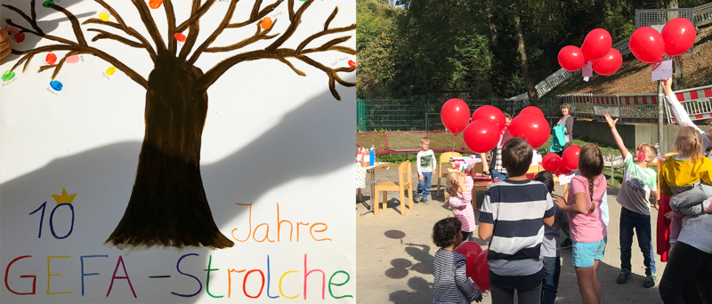 KiTa GEFA-Strolche feiert 10. Geburtstag