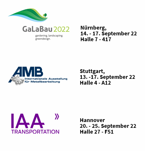gefa auf messen ohne headline